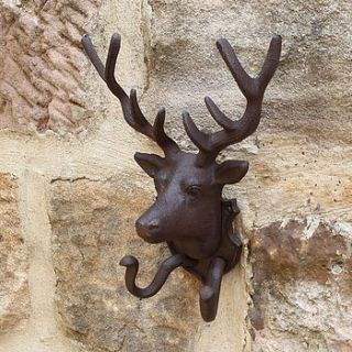 deer head wall hook by dibor