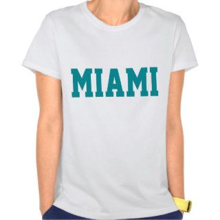 Personalized MIAMI Inspired Sports Tee 1