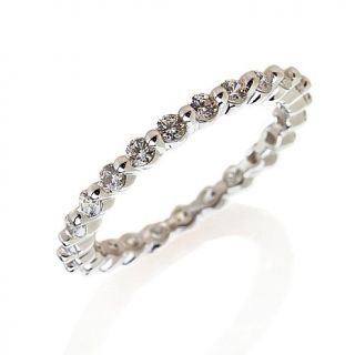 Absolute™ Prong Set Round Eternity Band Ring