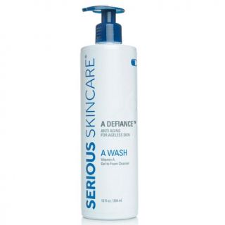 Serious Skincare A Wash Vitamin A Foam Cleanser, 12oz   1 Ship