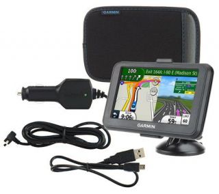 Garmin nuvi 40LM 4.3 GPS with Lifetime US Maps and Carry Case —