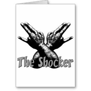 The Shocker Greeting Card