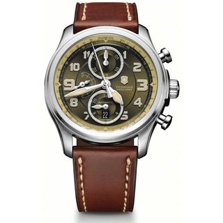 Victorinox Swiss Army Men's Infantry Vintage Olive Dial Automatic Watch Victorinox Swiss Army Men's Swiss Army Watches