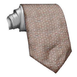 'Brick wall' tie