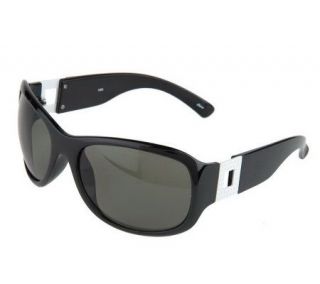 BluBlocker Hammered Metal Cut out Sunglasses —