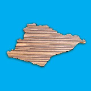 east sussex county shaped chopping board by county choppers