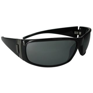 Fish Eyes Ultra Polycarbonate Polarized Sunglasses   Black Frame with Grey Lens 452159