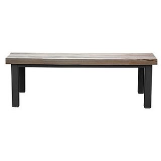 oak and iron large dining table by oak & iron furniture
