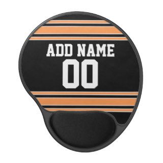 Team Jersey with Custom Name and Number Gel Mousepads
