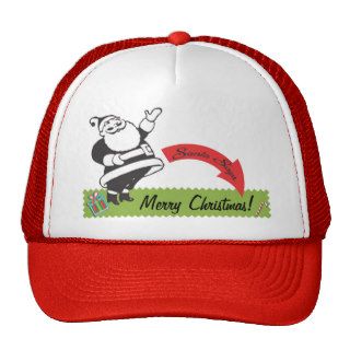 Retro Vintage Santa Claus Trucker hat