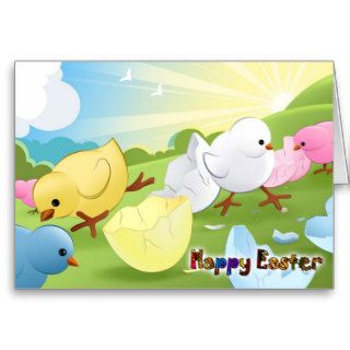 Happy Easter   Staring at the sky Greeting Card
