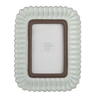 duck egg ornate picture frame by the contemporary home