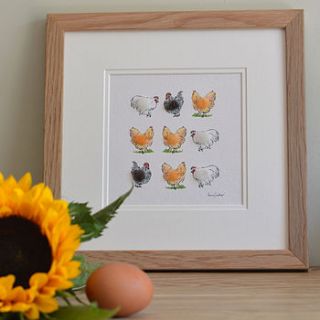 bantams and buff orpington chickens picture by penny lindop designs