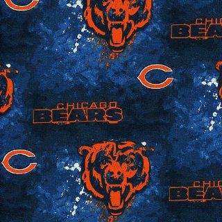 NFL Chicago Bears Cotton Print Fabric  Sports & Outdoors