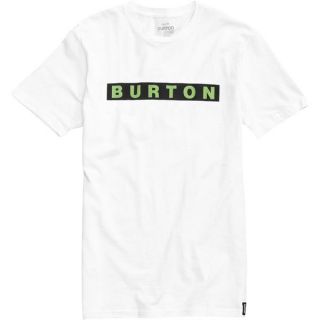 Burton Bar Slub T Shirt Bright White