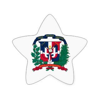 dominican republic emblem stickers