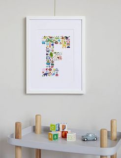 'i spy… alphabet' print by hello geronimo