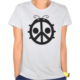Ladybug Peace Sign Shirts