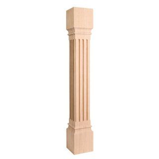 Large Fluted Post (Alder)   Wood Moldings And Trims