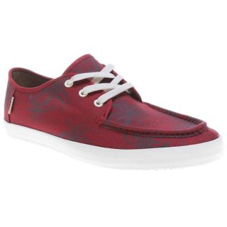 Vans Washboard Shoes (Surf Palm) Biking Red