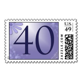 40th Birthday Stamps