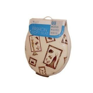 Ginsey Fashion Soft Toilet Seat (Tres Chic)    