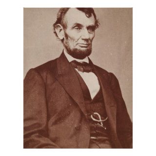 [Brady photograph of Abraham Lincoln Customized Letterhead