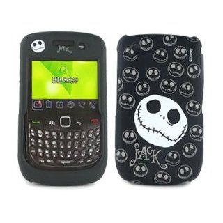 Blackberry Curve 8520/ 8530/ 9300 Nightmare Before Christmas Jack Skellington Face Disney Protector Case Cell Phones & Accessories
