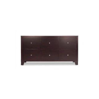 500 Series 6 Drawer Dresser with Metal Knobs