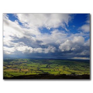 Dramatic sky over The Roaches region of the Peak Post Cards