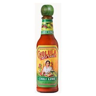 Cholula Hot Sauce Chili Lime    5 fl oz(3 Pack)  Grocery & Gourmet Food