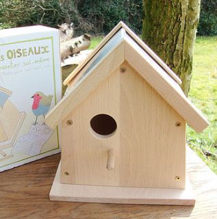 make your own wooden nest box kit by cottontails
