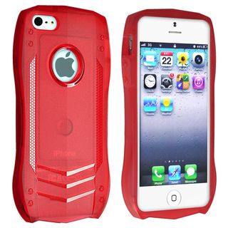 BasAcc Red Sports Car TPU Rubber Skin Case for Apple iPhone 5/ 5S BasAcc Cases & Holders
