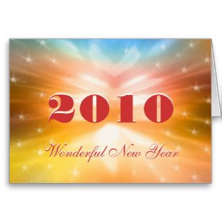 2010   Wonderful New Year   Card