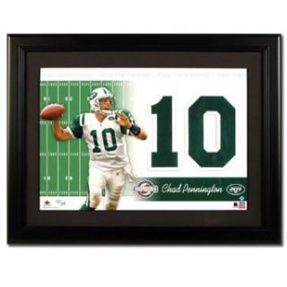 Upper Deck NFL Jersey Numbers Collection New York Jets   Chad Pennington  Sports Related Trading Cards  Clothing