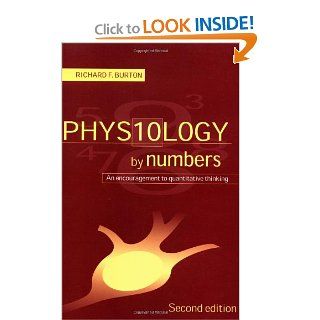 Physiology by Numbers An Encouragement to Quantitative Thinking 9780521777032 Medicine & Health Science Books @