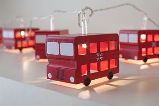 london bus fairy lights by hortus online