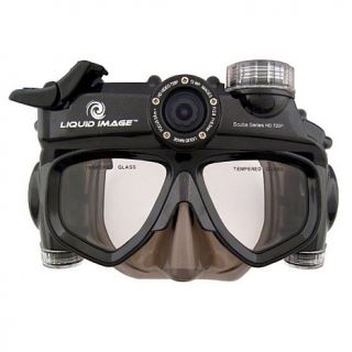 Liquid Image Scuba Series 12MP, 720p HD Underwater Video Camera Mask   Large/X 
