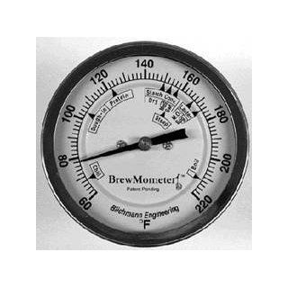 BrewMometer Stainless Steel Thermometer Kitchen & Dining