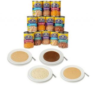 Bookbinders (12) 10.5 oz. Cans of Specialty Seafood Soups —