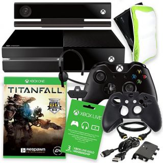 Xbox One 500GB Console with "Titanfall" Game, Play & Charge Battery and Con
