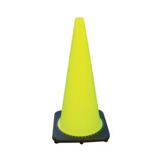 JBC Revolution Series Traffic Cone — Lime, 18in.  Traffic Cones