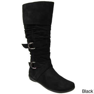 Glaze by Adi Women's Microsuede Slouchy Boots ADI Boots