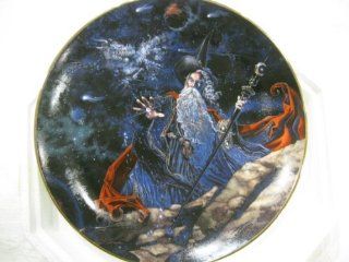 Dragon Star Collectible Plate by Myles Pinkney from The Franklin Mint Heirloom Recommendation Royal Dalton Limited Edition Fine Bone China Plate Number RA2303 Toys & Games