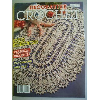 DECORATIVE CROCHET Number 7 January 1989 (Bi monthly magazine) Paulette Rousset Books