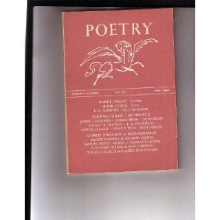 Poetry (Magazine) Volume 96 Number 2 May 1960 Creeley O'Hara Etc Henry Rago Books
