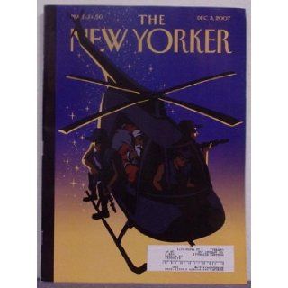 The New Yorker Volume 83 Number 38, December 3, 2007 Geraldine Brooks, Marisa Silver, Bill Buford, Frances FitzGerald, John Updike and others, Robert Mankoff, Gahan Wilson, Matthew Diffee, Roz Chast and others Books