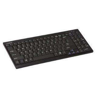 RF 2.4ghz Ultra Slim 1.5 Area Wireless Keyboard W/ Number Pad Electronics