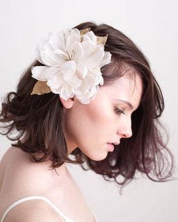 bridal hair flowers hair clips by lov lov
