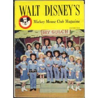 Walt Disney's "Mickey Mouse Club Magazine" Winter 1956, Volume 1, Number 1 (MMC Talent Round Up Day cover) Walt Disney, Annette Funicello Books